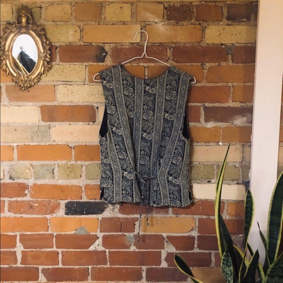 Vintage floral vest - Picture 4 of 6